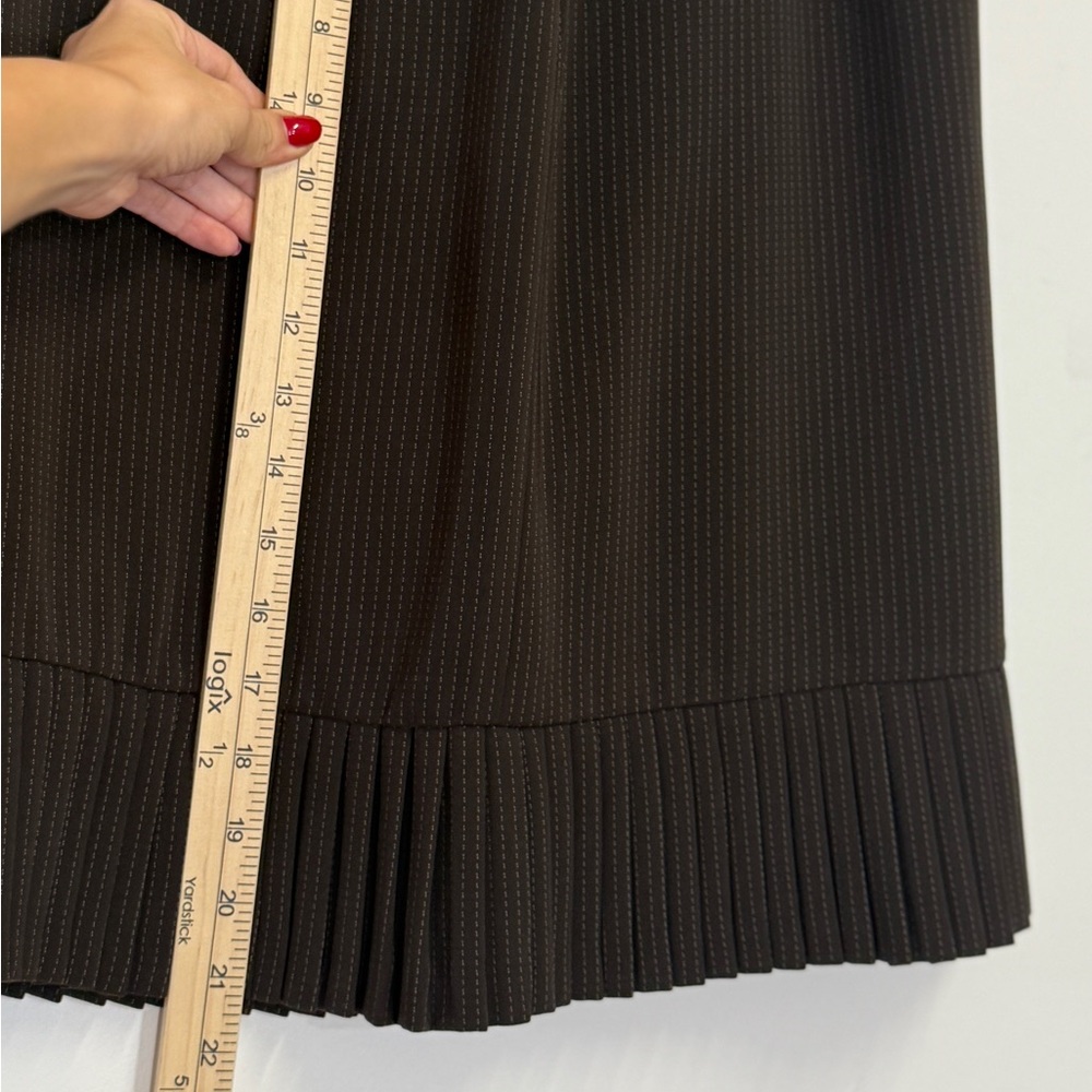 2piece brown office siren work wear set office blazer skirt matching blazer set - Picture 8 of 9